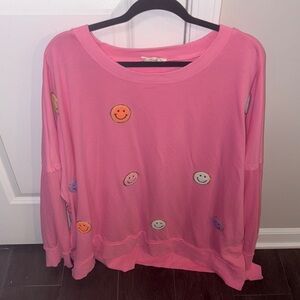 Smiley women’s crewneck!